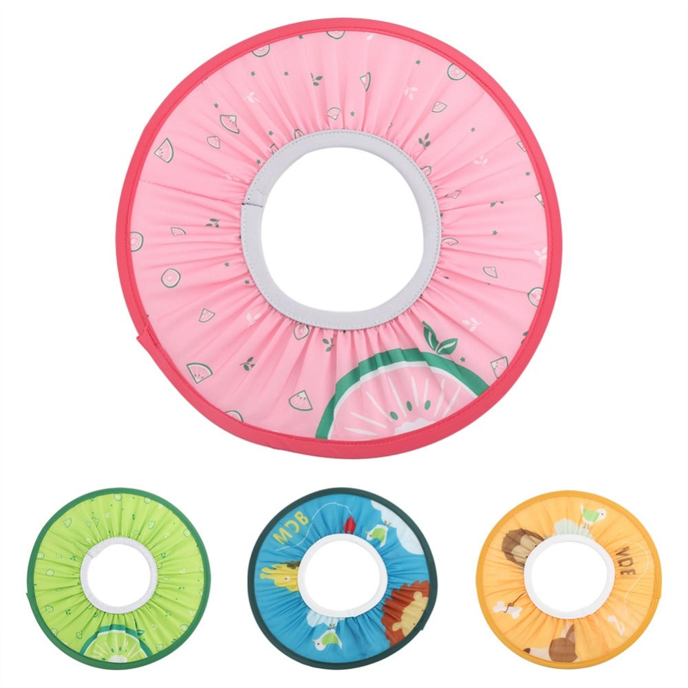 Adjustable Elastic Baby Bath Cap For Shampoo Soft Ear Protection Safe Shower Shield For Infants 2