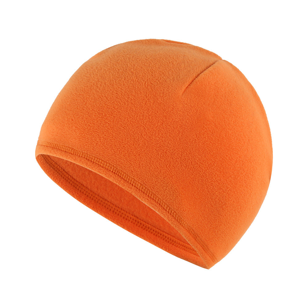 Unisex Outdoor Beanie Cap, Warm Winter Skull Cap with Soft Polar Fleece, Thick Windproof Ski Hat