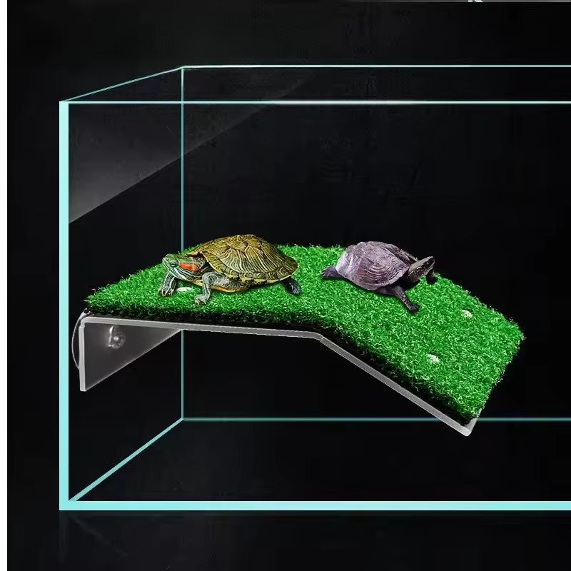 EcoBask Turtle Floating Island  Aquarium Moss Island  Climbing Platform 1