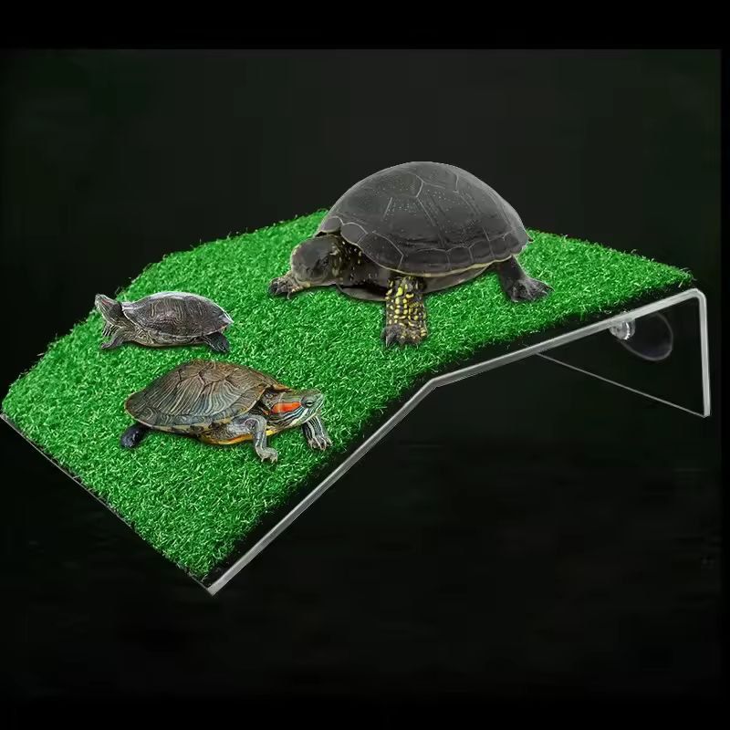 EcoBask Turtle Floating Island  Aquarium Moss Island  Climbing Platform 2