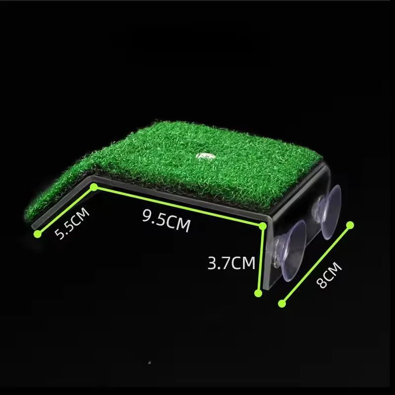 EcoBask Turtle Floating Island  Aquarium Moss Island  Climbing Platform 6