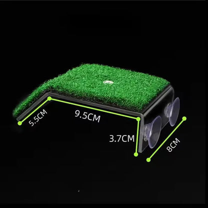 EcoBask Turtle Floating Island  Aquarium Moss Island  Climbing Platform 6