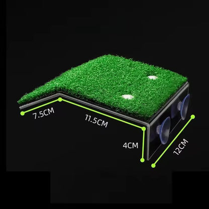 EcoBask Turtle Floating Island  Aquarium Moss Island  Climbing Platform 7