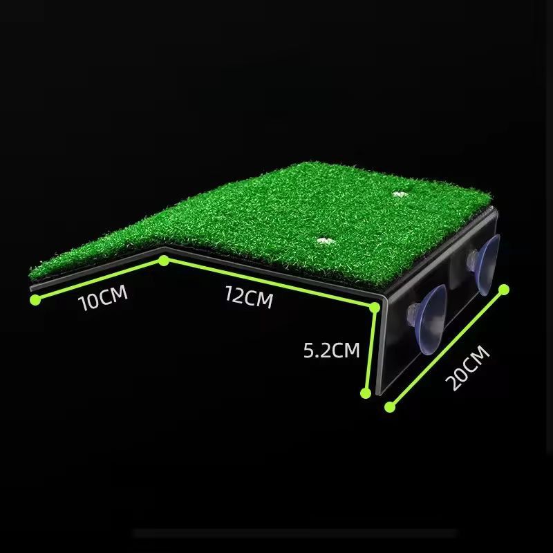 EcoBask Turtle Floating Island  Aquarium Moss Island  Climbing Platform 8