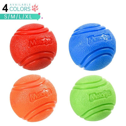 Durable Rubber Dog Toy Ball For Chewing And Play 1