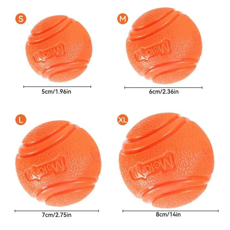 Durable Rubber Dog Toy Ball For Chewing And Play 5