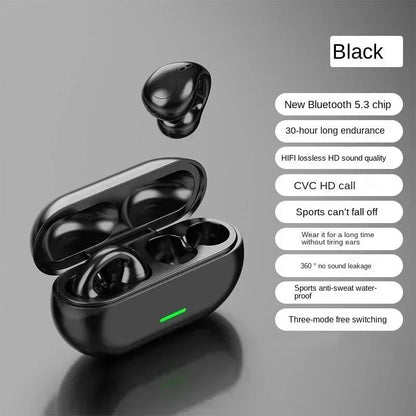 Wireless Bluetooth Bone Conduction Headphones Sports Earphones Sound Quality Waterproof TWS Headset 7