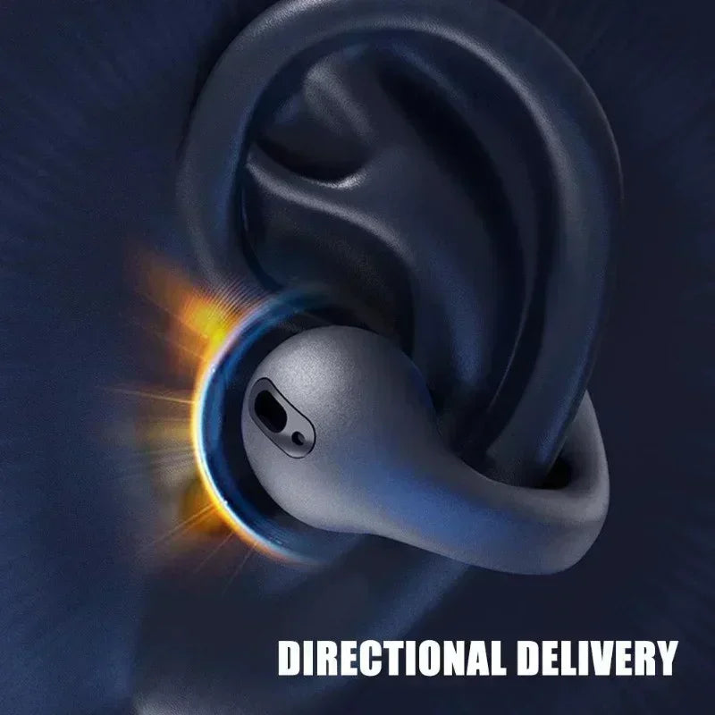 Wireless Bluetooth Bone Conduction Headphones Sports Earphones Sound Quality Waterproof TWS Headset 4