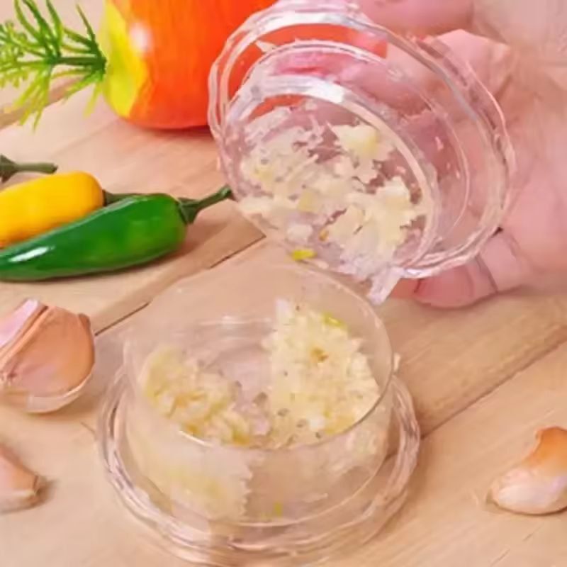 Manual Garlic Crusher  Chopper  Premium Kitchen Garlic Press Easy Garlic Mincer 4