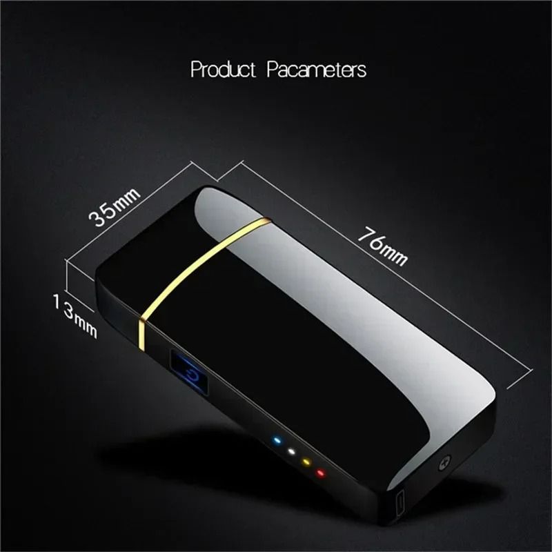 Windproof USB Rechargeable Double Arc Plasma Lighter 5