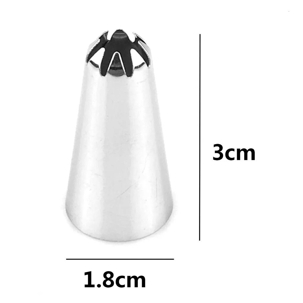 48 Piece Stainless Steel Cake Decorating Nozzles Set 5