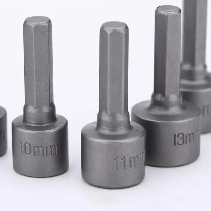 9 Piece Hex Socket Nut Driver Set 3