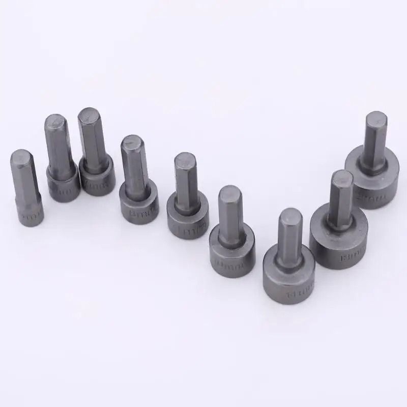 9 Piece Hex Socket Nut Driver Set 4