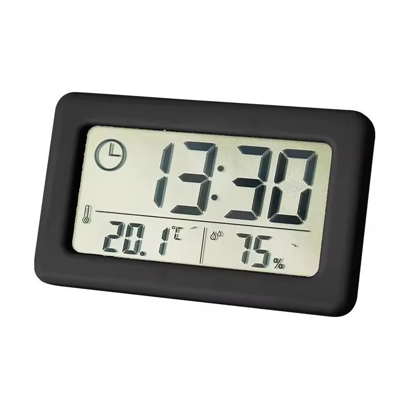 Desktop Mini Digital Clock  Portable Temperature  Humidity Monitor  Hygrometer Thermometer 5