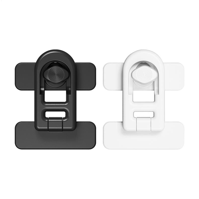 Refrigerator Door Lock, Adhesive Key less Freezer Lock, Child Proof Fridge Lock for Cabinets