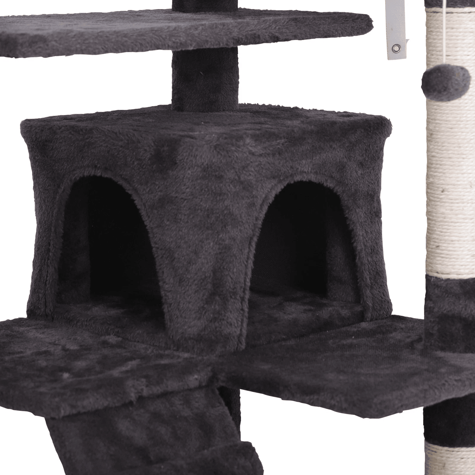 Sturdy Cat Tree Tower Activity Center Large Playing Condo House For Rest Multi Level Sisal Scratchi 8