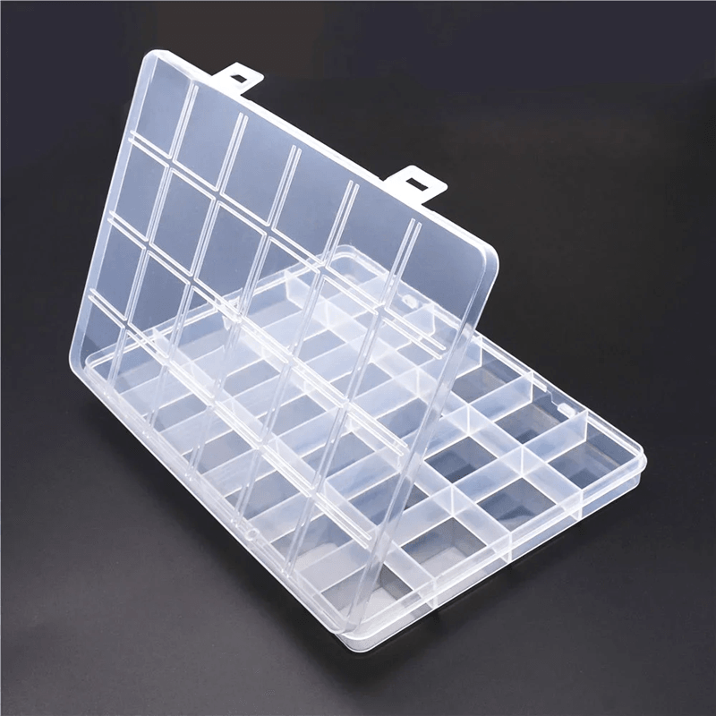Plastic Storage Box Organizer With Dividers 2