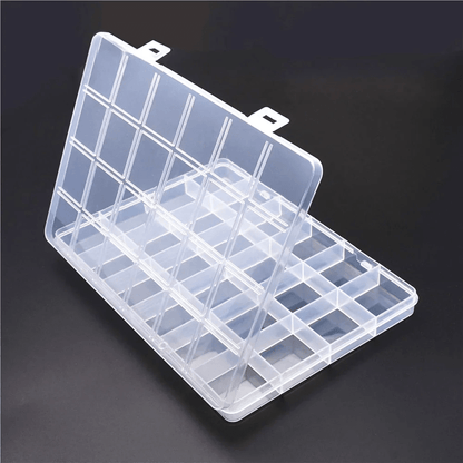 Plastic Storage Box Organizer With Dividers 2
