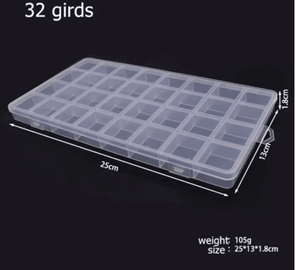 Plastic Storage Box Organizer With Dividers 13