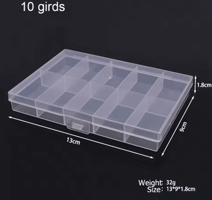 Plastic Storage Box Organizer With Dividers 7