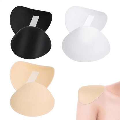 Sponge Shoulder Pads, Breath able Set in Shoulder Enhancer for Women and Men, Blazer Padding