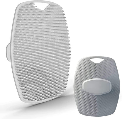 Silicone Body Cleansing Scrubber, Soft Exfoliating Brush, Gentle Massage Shower Brush for Men