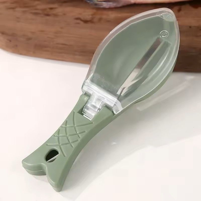 Fish Scale Remover With Safety Cover 9