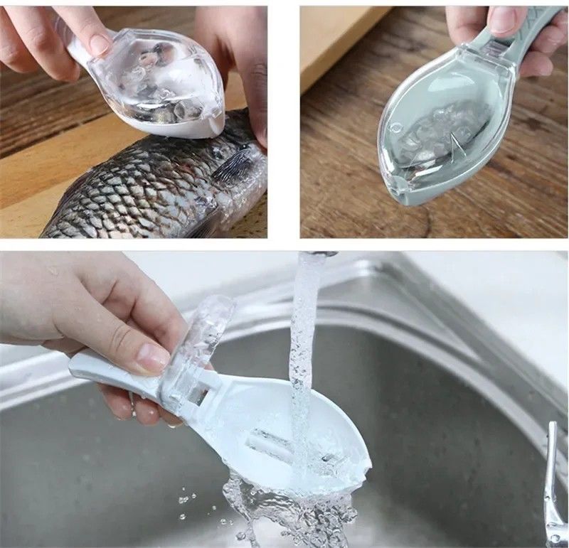 Fish Scale Remover With Safety Cover 7