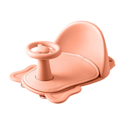 Safety Bathtub Pad Baby Tub Seat Anti Slip Infant Shower Chair For Newborns 6