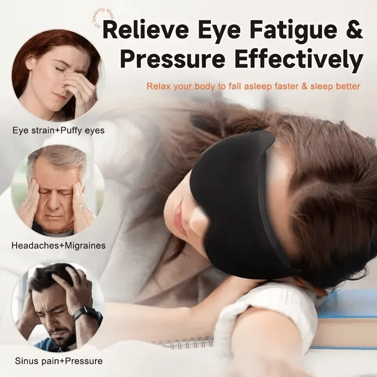 Travel 3D Sleeping Eye Mask
