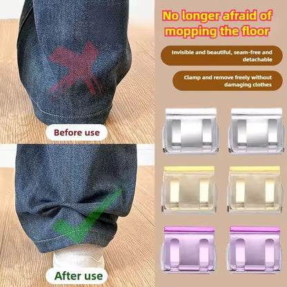 All-Purpose Adjustable Clothing Clips – Pants & Sleeves Holders