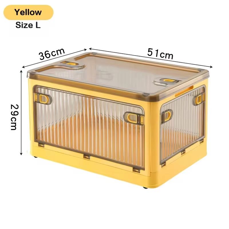 BGRORIO Foldable Rolling Closet Storage Box With Wheels 20