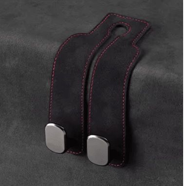 Soft Leather Car Seat Headrest Hook 4