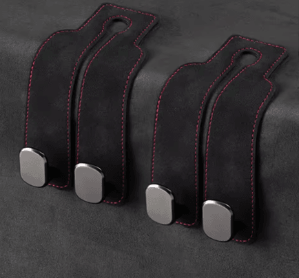 Soft Leather Car Seat Headrest Hook 7