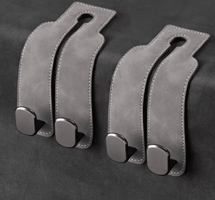 Soft Leather Car Seat Headrest Hook 8