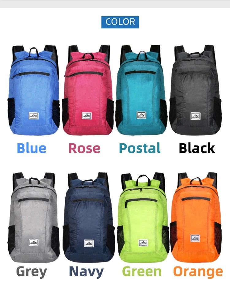 18L Ultralight Folding Mountaineering Backpack 11