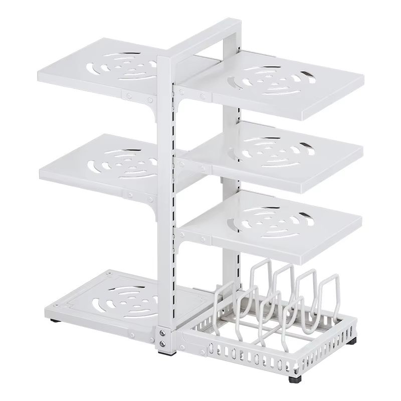 Multilayer Kitchen Storage Rack For Countertops And Cabinets 4