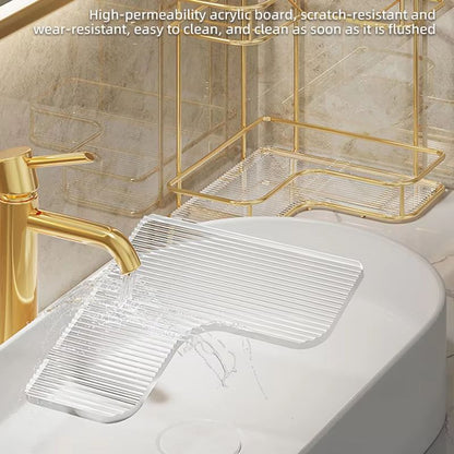 CornerSpace Acrylic Bathroom Shelf Organizer 4