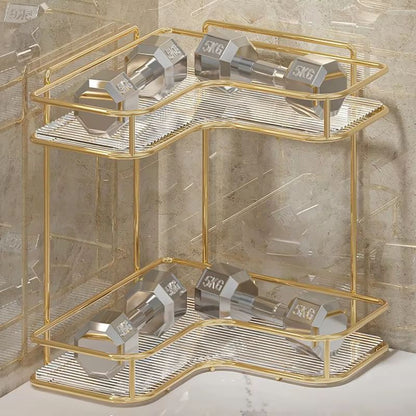 CornerSpace Acrylic Bathroom Shelf Organizer 5