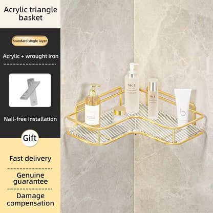 CornerSpace Acrylic Bathroom Shelf Organizer 6