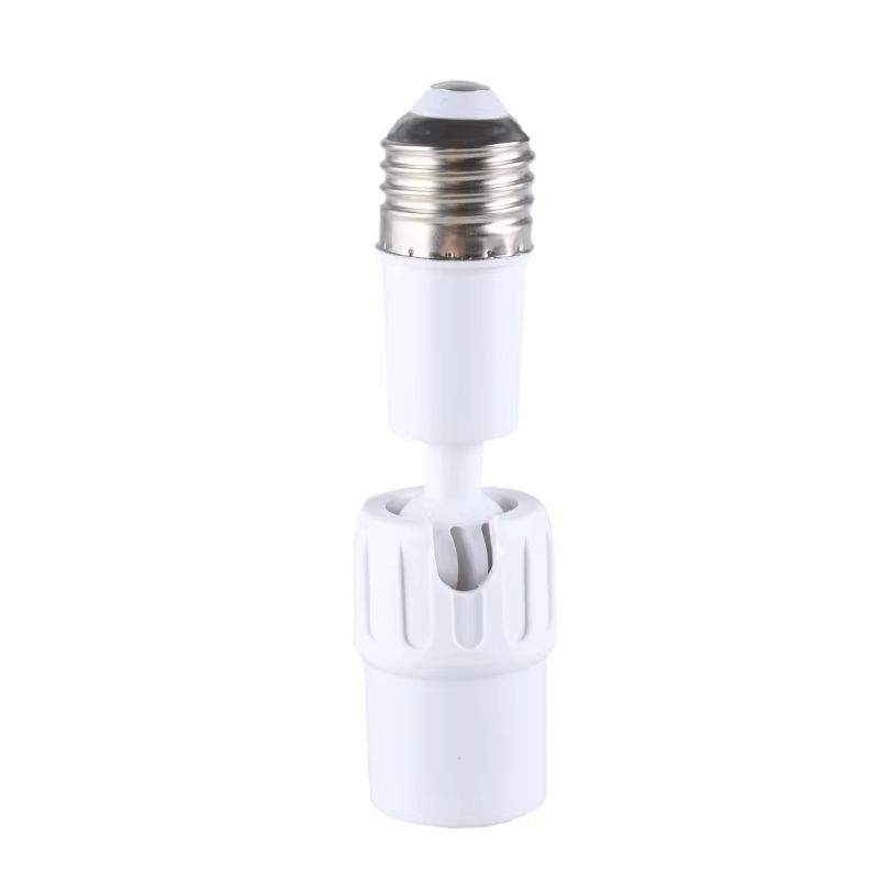 Adjustable E27 Light Socket Extender Adapter