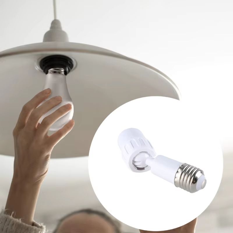 Adjustable E27 Light Socket Extender Adapter 5