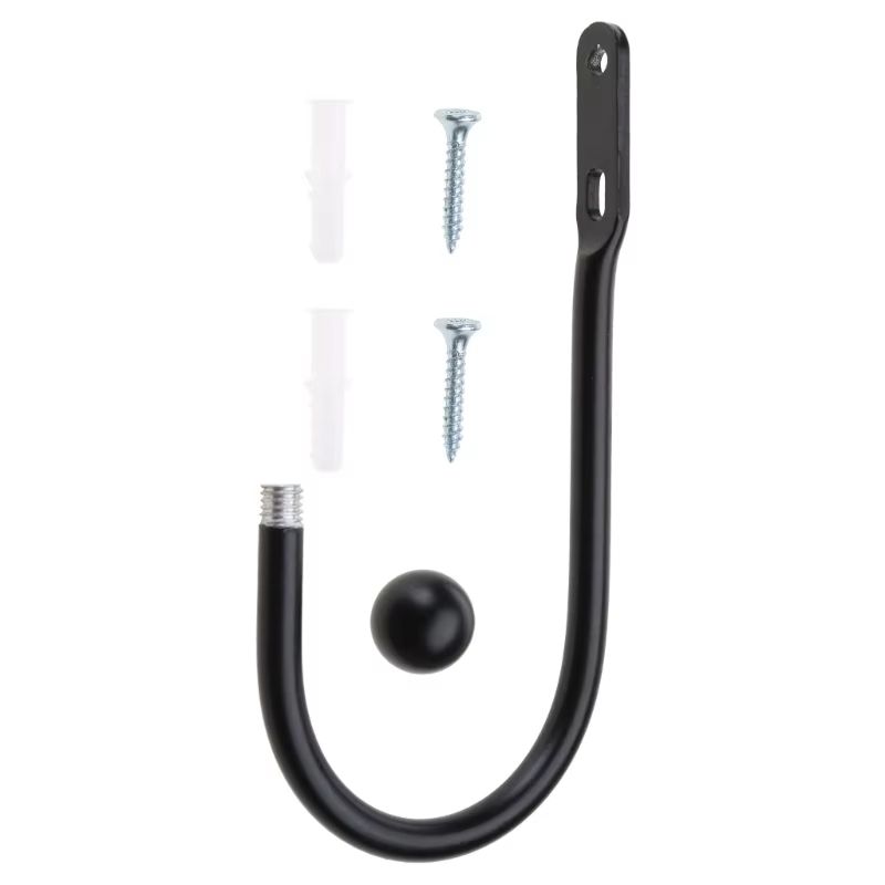 WallMounted Curtain Holdbacks Hook Set For Drapes  Sheers 6