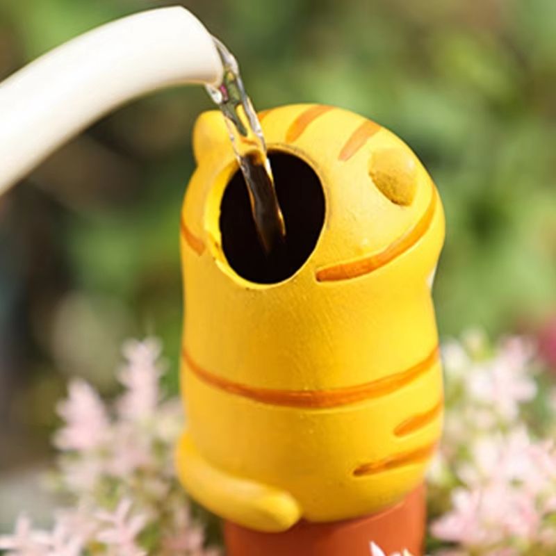 Terracotta SelfWatering Clay Cones For Wine  PET Bottles 4Piece Set 1