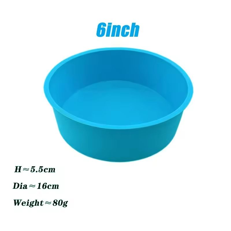 Round Silicone Cake Mold Baking Pan 5