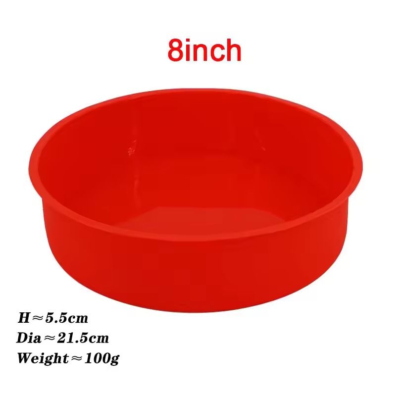 Round Silicone Cake Mold Baking Pan 11