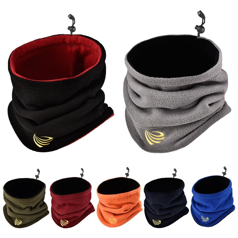 Cold-proof Neck Gaiter, Winter Outdoor Sports Scarves, Fleece Ski Tube Scarf for Men and Women