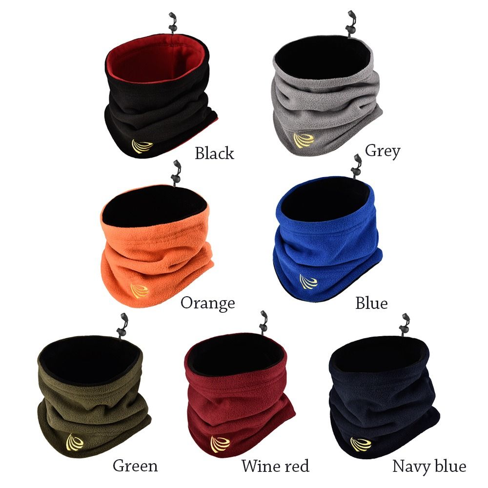 Cold-proof Neck Gaiter, Winter Outdoor Sports Scarves, Fleece Ski Tube Scarf for Men and Women