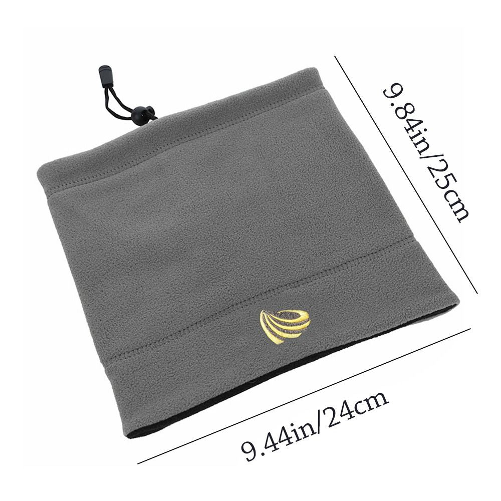 Cold-proof Neck Gaiter, Winter Outdoor Sports Scarves, Fleece Ski Tube Scarf for Men and Women