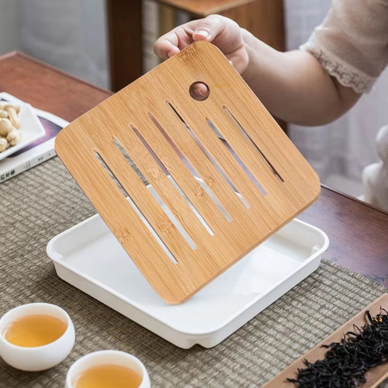 Mini Bamboo Gongfu Tea Tray 3